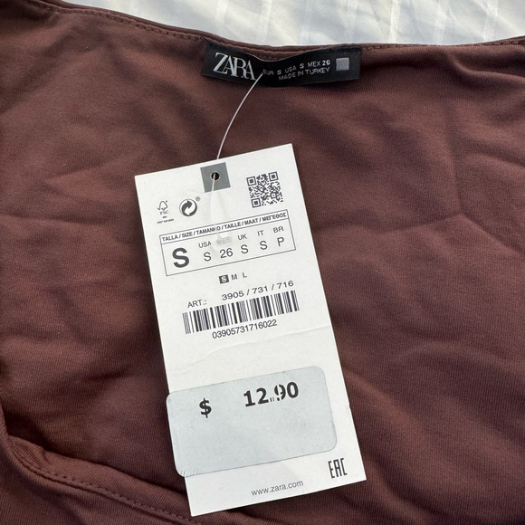 Zara stretch basic top - Picture 2 of 3